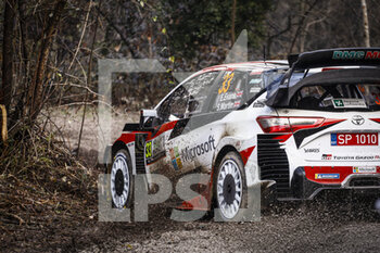2020-12-03 - 33 EVANS Elfyn (GBR), MARTIN Scott (GBR), Toyota Yaris WRC, Toyota Gazoo Racing WRT, action during the 2020 ACI Rally Monza, 7th round of the 2020 FIA WRC Championship from December 3 to 8, 2020 at Monza, Brianza in Italy - Photo François Flamand / DPPI - 2020 ACI RALLY MONZA, 7TH ROUND OF THE FIA WRC CHAMPIONSHIP - THURSDAY - RALLY - MOTORS