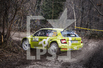 2020-12-03 - 23 Jan KOPECKY (CZE), Jan HLOUSEK (CZE), SKODA Fabia Evo, WRC 2, action during the 2020 ACI Rally Monza, 7th round of the 2020 FIA WRC Championship from December 3 to 8, 2020 at Monza, Brianza in Italy - Photo François Flamand / DPPI - 2020 ACI RALLY MONZA, 7TH ROUND OF THE FIA WRC CHAMPIONSHIP - THURSDAY - RALLY - MOTORS