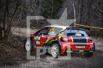 2020-12-03 - 24 Marco BULACIA WILKINSON (bol), Marcelo DER OHANNESIAN (arg), CITROEN C3, WRC 3, action during the 2020 ACI Rally Monza, 7th round of the 2020 FIA WRC Championship from December 3 to 8, 2020 at Monza, Brianza in Italy - Photo François Flamand / DPPI - 2020 ACI RALLY MONZA, 7TH ROUND OF THE FIA WRC CHAMPIONSHIP - THURSDAY - RALLY - MOTORS