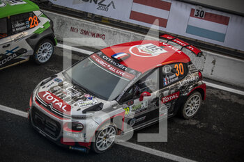 2020-12-03 - 30 ROSSEL Yohan, FULCRAND Benoit, Citroen C3 R5, PH Sport, WRC 3, ambiance during the 2020 ACI Rally Monza, 7th round of the 2020 FIA WRC Championship from December 3 to 8, 2020 at Monza, Brianza in Italy - Photo Grégory Lenormand / DPPI - 2020 ACI RALLY MONZA, 7TH ROUND OF THE FIA WRC CHAMPIONSHIP - THURSDAY - RALLY - MOTORS