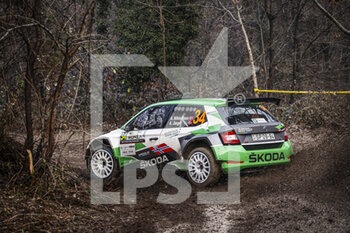 2020-12-03 - 34 Andreas MIKKELSEN (NOR), Anders JAEGER (NOR), SKODA FabiaWRC 3, action during the 2020 ACI Rally Monza, 7th round of the 2020 FIA WRC Championship from December 3 to 8, 2020 at Monza, Brianza in Italy - Photo François Flamand / DPPI - 2020 ACI RALLY MONZA, 7TH ROUND OF THE FIA WRC CHAMPIONSHIP - THURSDAY - RALLY - MOTORS