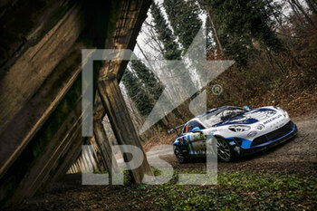 2020-12-03 - 80 Pierre RAGUES (FRA), Julien PESENTI (FRA), ALPINE A110, action during the 2020 ACI Rally Monza, 7th round of the 2020 FIA WRC Championship from December 3 to 8, 2020 at Monza, Brianza in Italy - Photo François Flamand / DPPI - 2020 ACI RALLY MONZA, 7TH ROUND OF THE FIA WRC CHAMPIONSHIP - THURSDAY - RALLY - MOTORS