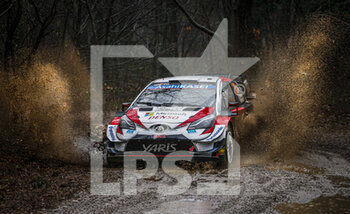 2020-12-04 - 33 EVANS Elfyn (GBR), MARTIN Scott (GBR), Toyota Yaris WRC, Toyota Gazoo Racing WRT, action during the 2020 ACI Rally Monza, 7th round of the 2020 FIA WRC Championship from December 3 to 8, 2020 at Monza, Brianza in Italy - Photo François Flamand / DPPI - 2020 ACI RALLY MONZA, 7TH ROUND OF THE FIA WRC CHAMPIONSHIP - FRIDAY - RALLY - MOTORS