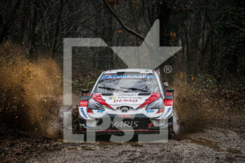 2020-12-04 - 17 OGIER Sebastien (FRA), INGRASSIA Julien (FRA), Toyota Yaris WRC, Toyota Gazoo Racing WRT, action during the 2020 ACI Rally Monza, 7th round of the 2020 FIA WRC Championship from December 3 to 8, 2020 at Monza, Brianza in Italy - Photo François Flamand / DPPI - 2020 ACI RALLY MONZA, 7TH ROUND OF THE FIA WRC CHAMPIONSHIP - FRIDAY - RALLY - MOTORS