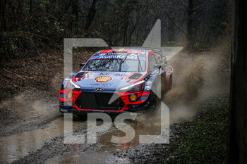 2020-12-04 - 11 NEUVILLE Thierry (BEL), GILSOUL Nicolas (BEL), Hyundai i20 Coupe WRC, Hyundai Shell Mobis WRT, action during the 2020 ACI Rally Monza, 7th round of the 2020 FIA WRC Championship from December 3 to 8, 2020 at Monza, Brianza in Italy - Photo François Flamand / DPPI - 2020 ACI RALLY MONZA, 7TH ROUND OF THE FIA WRC CHAMPIONSHIP - FRIDAY - RALLY - MOTORS