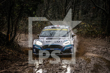 2020-12-04 - 22 FOURMAUX Adrien (FRA), JAMOUL Renaud (FRA), Ford Fiesta R5 MkII, M-Sport Ford WRT WRC 2, action during the 2020 ACI Rally Monza, 7th round of the 2020 FIA WRC Championship from December 3 to 8, 2020 at Monza, Brianza in Italy - Photo François Flamand / DPPI - 2020 ACI RALLY MONZA, 7TH ROUND OF THE FIA WRC CHAMPIONSHIP - FRIDAY - RALLY - MOTORS
