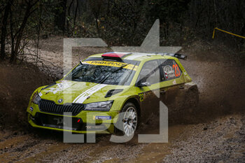 2020-12-04 - 23 Jan KOPECKY (CZE), Jan HLOUSEK (CZE), SKODA Fabia Evo, WRC 2, action during the 2020 ACI Rally Monza, 7th round of the 2020 FIA WRC Championship from December 3 to 8, 2020 at Monza, Brianza in Italy - Photo François Flamand / DPPI - 2020 ACI RALLY MONZA, 7TH ROUND OF THE FIA WRC CHAMPIONSHIP - FRIDAY - RALLY - MOTORS