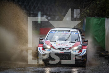 2020-12-04 - 33 EVANS Elfyn (GBR), MARTIN Scott (GBR), Toyota Yaris WRC, Toyota Gazoo Racing WRT, action during the 2020 ACI Rally Monza, 7th round of the 2020 FIA WRC Championship from December 3 to 8, 2020 at Monza, Brianza in Italy - Photo Grégory Lenormand / DPPI - 2020 ACI RALLY MONZA, 7TH ROUND OF THE FIA WRC CHAMPIONSHIP - FRIDAY - RALLY - MOTORS