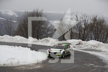 2020-12-05 - 34 Andreas MIKKELSEN (NOR), Anders JAEGER (NOR), SKODA FabiaWRC 3, action during the 2020 ACI Rally Monza, 7th round of the 2020 FIA WRC Championship from December 3 to 8, 2020 at Monza, Brianza in Italy - Photo Grégory Lenormand / DPPI - 2020 ACI RALLY MONZA, 7TH ROUND OF THE FIA WRC CHAMPIONSHIP - SATURDAY - RALLY - MOTORS