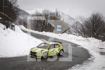 2020-12-05 - 23 Jan KOPECKY (CZE), Jan HLOUSEK (CZE), SKODA Fabia Evo, WRC 2, action during the 2020 ACI Rally Monza, 7th round of the 2020 FIA WRC Championship from December 3 to 8, 2020 at Monza, Brianza in Italy - Photo François Flamand / DPPI - 2020 ACI RALLY MONZA, 7TH ROUND OF THE FIA WRC CHAMPIONSHIP - SATURDAY - RALLY - MOTORS