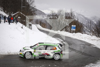2020-12-05 - 34 Andreas MIKKELSEN (NOR), Anders JAEGER (NOR), SKODA FabiaWRC 3, action during the 2020 ACI Rally Monza, 7th round of the 2020 FIA WRC Championship from December 3 to 8, 2020 at Monza, Brianza in Italy - Photo François Flamand / DPPI - 2020 ACI RALLY MONZA, 7TH ROUND OF THE FIA WRC CHAMPIONSHIP - SATURDAY - RALLY - MOTORS