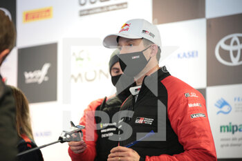 2020-12-06 - OGIER Sebastien (FRA), Toyota Yaris WRC, Toyota Gazoo Racing WRT, portrait during the 2020 ACI Rally Monza, 7th round of the 2020 FIA WRC Championship from December 3 to 8, 2020 at Monza, Brianza in Italy - Photo M. Bettiol / ACI Rally Monza / DPPI - 2020 ACI RALLY MONZA, 7TH ROUND OF THE FIA WRC CHAMPIONSHIP - SUNDAY - RALLY - MOTORS