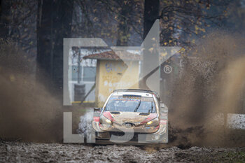 2020-12-06 - 69 ROVANPERA Kalle (FIN), HALTTUNEN Jonne (FIN), Toyota Yaris WRC, Toyota Gazoo Racing WRT, action during the 2020 ACI Rally Monza, 7th round of the 2020 FIA WRC Championship from December 3 to 8, 2020 at Monza, Brianza in Italy - Photo Grégory Lenormand / DPPI - 2020 ACI RALLY MONZA, 7TH ROUND OF THE FIA WRC CHAMPIONSHIP - SUNDAY - RALLY - MOTORS