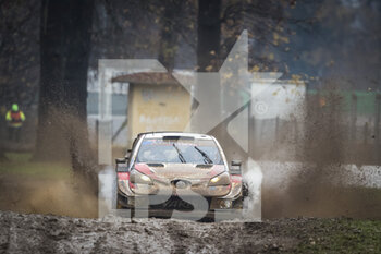 2020-12-06 - 69 ROVANPERA Kalle (FIN), HALTTUNEN Jonne (FIN), Toyota Yaris WRC, Toyota Gazoo Racing WRT, action during the 2020 ACI Rally Monza, 7th round of the 2020 FIA WRC Championship from December 3 to 8, 2020 at Monza, Brianza in Italy - Photo Grégory Lenormand / DPPI - 2020 ACI RALLY MONZA, 7TH ROUND OF THE FIA WRC CHAMPIONSHIP - SUNDAY - RALLY - MOTORS