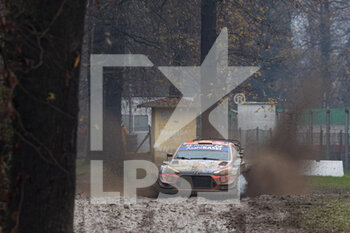 2020-12-06 - 06 Dani SORDO (ESP), Carlos DEL BARRIO (ESP), Hyundai i20 Coupe WRC, Hyundai Shell Mobis WRT, action during the 2020 ACI Rally Monza, 7th round of the 2020 FIA WRC Championship from December 3 to 8, 2020 at Monza, Brianza in Italy - Photo Grégory Lenormand / DPPI - 2020 ACI RALLY MONZA, 7TH ROUND OF THE FIA WRC CHAMPIONSHIP - SUNDAY - RALLY - MOTORS