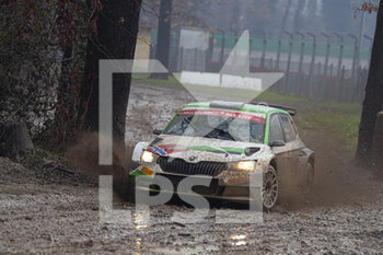 2020-12-06 - 34 Andreas MIKKELSEN (NOR), Anders JAEGER (NOR), SKODA FabiaWRC 3, action during the 2020 ACI Rally Monza, 7th round of the 2020 FIA WRC Championship from December 3 to 8, 2020 at Monza, Brianza in Italy - Photo Grégory Lenormand / DPPI - 2020 ACI RALLY MONZA, 7TH ROUND OF THE FIA WRC CHAMPIONSHIP - SUNDAY - RALLY - MOTORS