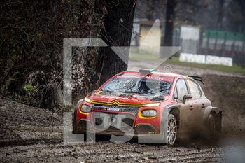 2020-12-06 - 24 Marco BULACIA WILKINSON (bol), Marcelo DER OHANNESIAN (arg), CITROEN C3, WRC 3, action during the 2020 ACI Rally Monza, 7th round of the 2020 FIA WRC Championship from December 3 to 8, 2020 at Monza, Brianza in Italy - Photo Grégory Lenormand / DPPI - 2020 ACI RALLY MONZA, 7TH ROUND OF THE FIA WRC CHAMPIONSHIP - SUNDAY - RALLY - MOTORS