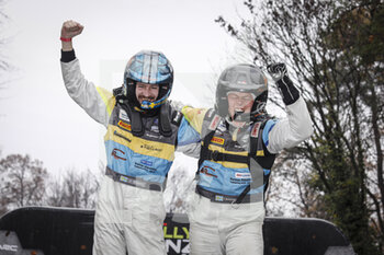 2020-12-06 - 39 Tom KRISTENSSON (SWE), Joakim SJÖBERG (SWE), FORD Fiesta, JWRC, ambiance Winner JWRC during the 2020 ACI Rally Monza, 7th round of the 2020 FIA WRC Championship from December 3 to 8, 2020 at Monza, Brianza in Italy - Photo François Flamand / DPPI - 2020 ACI RALLY MONZA, 7TH ROUND OF THE FIA WRC CHAMPIONSHIP - SUNDAY - RALLY - MOTORS