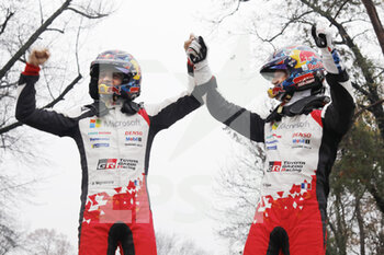 2020-12-06 - OGIER Sebastien (FRA), Toyota Yaris WRC, Toyota Gazoo Racing WRT, portrait INGRASSIA Julien (FRA), Toyota Yaris WRC, Toyota Gazoo Racing WRT, portrait 2020 world champion during the 2020 ACI Rally Monza, 7th round of the 2020 FIA WRC Championship from December 3 to 8, 2020 at Monza, Brianza in Italy - Photo François Flamand / DPPI - 2020 ACI RALLY MONZA, 7TH ROUND OF THE FIA WRC CHAMPIONSHIP - SUNDAY - RALLY - MOTORS