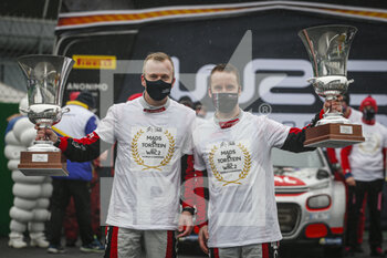 2020-12-06 - 21 OSTBERG Mads (NOR), ERIKSEN Torstein (NOR), Citroen C3 R5, PH Sport WRC 2, 2020 world champion WRC2 during the 2020 ACI Rally Monza, 7th round of the 2020 FIA WRC Championship from December 3 to 8, 2020 at Monza, Brianza in Italy - Photo François Flamand / DPPI - 2020 ACI RALLY MONZA, 7TH ROUND OF THE FIA WRC CHAMPIONSHIP - SUNDAY - RALLY - MOTORS