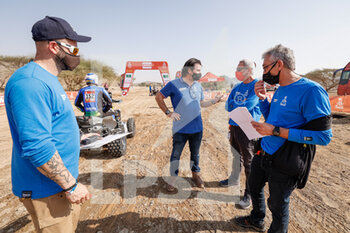 2021-01-02 - Castera David, Director of the Dakar Rally, portrait during the Dakar 2021âs Prologue and start podium ceremony in Jeddah, Saudi Arabia on January 2, 2021 - Photo Frédéric Le Flocâh / DPPI - DAKAR 2021- PROLOGUE AND START PODIUM - RALLY - MOTORS
