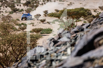 2021-01-03 - 313 Van Loon Erik (nld), Delaunay Sébastien (fra), Toyota Overdrive Toyota, Auto, action during the 1st stage of the Dakar 2021 between Jeddah and Bisha, in Saudi Arabia on January 3, 2021 - Photo Frédéric Le Flocâh / DPPI - DAKAR 2021 - FIRST STAGE - JEDDAH - BISHA - RALLY - MOTORS