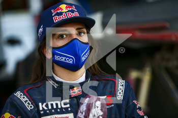 2021-01-03 - Gutierrez Cristina (esp), OT3, Red Bull Off-Road Team USA, Light Weight Vehicles Prototype - T3, portrait during the 1st stage of the Dakar 2021 between Jeddah and Bisha, in Saudi Arabia on January 3, 2021 - Photo Julien Delfosse / DPPI - DAKAR 2021 - FIRST STAGE - JEDDAH - BISHA - RALLY - MOTORS