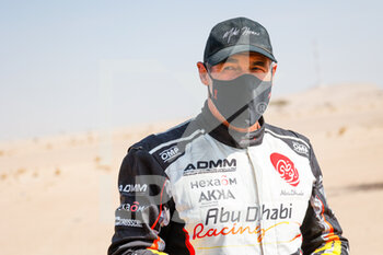 2021-01-06 - Horn Mike (swi), Peugeot, PH Sport, Abu Dhabi Racing, Auto, portrait during the 4th stage of the Dakar 2021 between Wadi Al Dawasir and Riyadh, in Saudi Arabia on January 6, 2021 - Photo Florent Gooden / DPPI - DAKAR 2021 - 4TH STAGE - WADI AL DAWASIR - RIYADH - RALLY - MOTORS