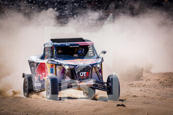 2021-01-06 - 381 Guthrie Mitchell (usa), Floene Ola (nor), OT3, Red Bull Off-Road Team USA, Light Weight Vehicles Prototype - T3, action during the 4th stage of the Dakar 2021 between Wadi Al Dawasir and Riyadh, in Saudi Arabia on January 6, 2021 - Photo Frédéric Le Floc'h / DPPI - DAKAR 2021 - 4TH STAGE - WADI AL DAWASIR - RIYADH - RALLY - MOTORS