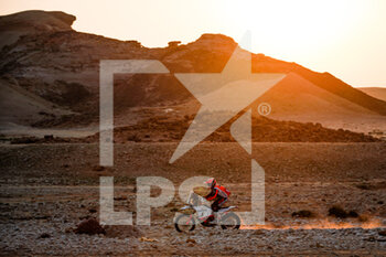 2021-01-07 - 21 Sanders Daniel (aus), KTM, KTM Factory Team, Moto, Bike, action during the 5th stage of the Dakar 2021 between Riyadh and Buraydah, in Saudi Arabia on January 7, 2021 - Photo Antonin Vincent / DPPI - DAKAR 2021 - 5TH STAGE - RIYADH AND BURAYDAH - RALLY - MOTORS