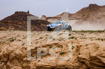 2021-01-07 - 344 Boutron Philippe (fra), Barbet Mayeul (fra), Sodicars, Sodicars Racing, Auto, action during the 5th stage of the Dakar 2021 between Riyadh and Buraydah, in Saudi Arabia on January 7, 2021 - Photo Florent Gooden / DPPI - DAKAR 2021 - 5TH STAGE - RIYADH AND BURAYDAH - RALLY - MOTORS