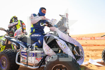 2021-01-07 - #157 Dutu Romain (fra), Yamaha, SMX Racing, Quad, portrait during the 6th stage of the Dakar 2021 between Al Qaisumah and Ha'il, in Saudi Arabia on January 8, 2021 - Photo Antonin Vincent / DPPI - DAKAR 2021 - 5TH STAGE - RIYADH AND BURAYDAH - RALLY - MOTORS