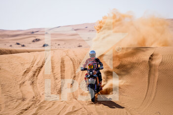 2021-01-07 - 87 Mena Oriol (esp), KTM, FN Speed - Rieju Team, Moto, Bike, action during the 6th stage of the Dakar 2021 between Al Qaisumah and Ha'il, in Saudi Arabia on January 8, 2021 - Photo Frédéric Le Floc'h / DPPI - DAKAR 2021 - 5TH STAGE - RIYADH AND BURAYDAH - RALLY - MOTORS