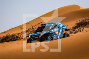 2021-01-07 - 393 Baud Lionel (fra), Minaudier Loic (fra), , PH Sport, Light Weight Vehicles Prototype - T3, action during the 6th stage of the Dakar 2021 between Al Qaisumah and Ha'il, in Saudi Arabia on January 8, 2021 - Photo Florent Gooden / DPPI - DAKAR 2021 - 5TH STAGE - RIYADH AND BURAYDAH - RALLY - MOTORS