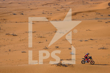 2021-01-08 - #03 Price Toby (aus), KTM, Red Bull KTM Factory Team, Moto, Bike, action during the 6th stage of the Dakar 2021 between Al Qaisumah and Ha'il, in Saudi Arabia on January 8, 2021 - Photo Eric Vargiolu / DPPI - DAKAR 2021 - 6TH STAGE - AL QAISUMAH - HA'IL - RALLY - MOTORS