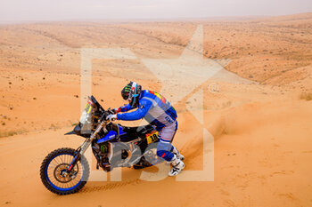 2021-01-10 - 18 Branch Ross (bwa), Yamaha, Monster Energy Yamaha Rally Team, Moto, Bike, action during the 7th stage of the Dakar 2021 between Ha'il and Sakaka, in Saudi Arabia on January 10, 2021 - Photo Florent Gooden / DPPI - 7TH STAGE OF THE DAKAR 2021 BETWEEN HA'IL AND SAKAKA - RALLY - MOTORS