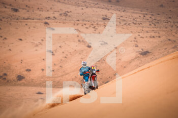 2021-01-10 - 09 Howes Skyler (usa), KTM, Bas Dakar KTM Racing Team, Moto, Bike, action during the 7th stage of the Dakar 2021 between Ha'il and Sakaka, in Saudi Arabia on January 10, 2021 - Photo Antonin Vincent / DPPI - 7TH STAGE OF THE DAKAR 2021 BETWEEN HA'IL AND SAKAKA - RALLY - MOTORS