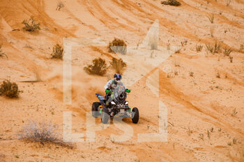 2021-01-10 - 159 Enrico Giovanni (chl), Yamaha, Enrico Racing Team, Quad, action during the 7th stage of the Dakar 2021 between Ha'il and Sakaka, in Saudi Arabia on January 10, 2021 - Photo Florent Gooden / DPPI - 7TH STAGE OF THE DAKAR 2021 BETWEEN HA'IL AND SAKAKA - RALLY - MOTORS