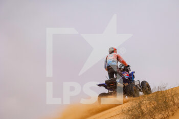 2021-01-10 - 150 Cavigliasso Nicolas (arg), Yamaha, Dragon Rally Team, Motul, Quad, action during the 7th stage of the Dakar 2021 between Ha'il and Sakaka, in Saudi Arabia on January 10, 2021 - Photo Florent Gooden / DPPI - 7TH STAGE OF THE DAKAR 2021 BETWEEN HA'IL AND SAKAKA - RALLY - MOTORS