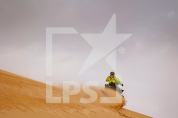 2021-01-10 - 174 Vingut Toni (esp), Yamaha, Visit Sant Antoni - Ibiza, Quad, action during the 7th stage of the Dakar 2021 between Ha'il and Sakaka, in Saudi Arabia on January 10, 2021 - Photo Florent Gooden / DPPI - 7TH STAGE OF THE DAKAR 2021 BETWEEN HA'IL AND SAKAKA - RALLY - MOTORS