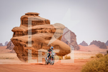 2021-01-13 - 52 Walkner Matthias (aut), KTM, Red Bull KTM Factory Team, Moto, Bike, action during the 10th stage of the Dakar 2021 between Neom and Al-Ula, in Saudi Arabia on January 13, 2021 - Photo Frédéric Le Floc'h / DPPI - 10TH STAGE OF THE DAKAR 2021 BETWEEN NEOM AND ALULA - RALLY - MOTORS