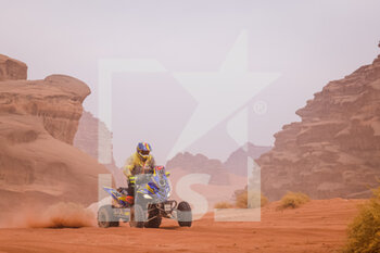 2021-01-13 - 168 Pedemonte Italo (chl), Yamaha, Enrico Racing Team, Quad, action during the 10th stage of the Dakar 2021 between Neom and Al-?Ula, in Saudi Arabia on January 13, 2021 - Photo Frédéric Le Floc'h / DPPI - 10TH STAGE OF THE DAKAR 2021 BETWEEN NEOM AND ALULA - RALLY - MOTORS