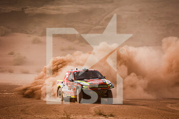 2021-01-13 - 312 Prokop Martin (cze), Chytka Viktor (cze), Ford, Orlen Benzina Team, Auto, action during the 10th stage of the Dakar 2021 between Neom and Al-Ula, in Saudi Arabia on January 13, 2021 - Photo Florent Gooden / DPPI - 10TH STAGE OF THE DAKAR 2021 BETWEEN NEOM AND ALULA - RALLY - MOTORS