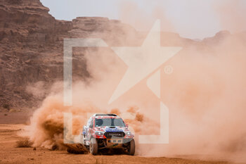 2021-01-13 - 338 Ourednicek Tomas (cze), Kripal David (cze), Toyota, Ultimate Dakar, Auto, action during the 10th stage of the Dakar 2021 between Neom and Al-Ula, in Saudi Arabia on January 13, 2021 - Photo Florent Gooden / DPPI - 10TH STAGE OF THE DAKAR 2021 BETWEEN NEOM AND ALULA - RALLY - MOTORS