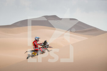 2021-01-13 - 87 Mena Oriol (esp), KTM, FN Speed - Rieju Team, Moto, Bike, action during the 11th stage of the Dakar 2021 between Al-âUla and Yanbu, in Saudi Arabia on January 14, 2021 - Photo Antonin Vincent / DPPI - 10TH STAGE OF THE DAKAR 2021 BETWEEN NEOM AND ALULA - RALLY - MOTORS
