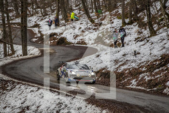2021-01-21 - 47 Raphael ASTIER (FRA), Frederic VAUCLARE (FRA), ALPINE A110, RGT RGT cars, action during the 2021 WRC World Rally Car Championship, Monte Carlo rally on January 20 to 24, 2021 at Monaco - Photo GrÃ©gory Lenormand / DPPI - 2021 WRC WORLD RALLY CAR CHAMPIONSHIP, MONTE CARLO - THURSDAY  - RALLY - MOTORS