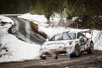 2021-01-22 - 47 Raphael ASTIER (FRA), Frederic VAUCLARE (FRA), ALPINE A110, RGT RGT cars, action during the 2021 WRC World Rally Car Championship, Monte Carlo rally on January 20 to 24, 2021 at Monaco - Photo Bastien Roux / DPPI - 2021 WRC WORLD RALLY CAR CHAMPIONSHIP, MONTE CARLO - FRIDAY - RALLY - MOTORS