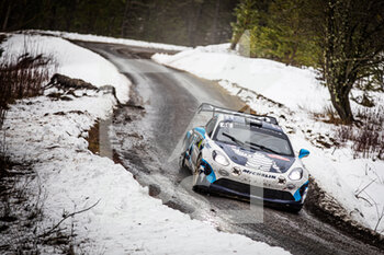 2021-01-22 - 46 Pierre RAGUES (FRA), Julien PESENTI (FRA), ALPINE A110, RGT RGT cars, action during the 2021 WRC World Rally Car Championship, Monte Carlo rally on January 20 to 24, 2021 at Monaco - Photo Bastien Roux / DPPI - 2021 WRC WORLD RALLY CAR CHAMPIONSHIP, MONTE CARLO - FRIDAY - RALLY - MOTORS