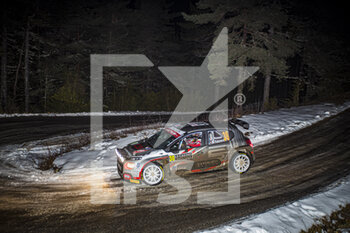2021-01-22 - 30 Yohan ROSSEL (FRA), Benoit FULCRAND (FRA), CITROEN C3 RC2 Rally2, action during the 2021 WRC World Rally Car Championship, Monte Carlo rally on January 20 to 24, 2021 at Monaco - Photo GrÃ©gory Lenormand / DPPI - 2021 WRC WORLD RALLY CAR CHAMPIONSHIP, MONTE CARLO - FRIDAY - RALLY - MOTORS