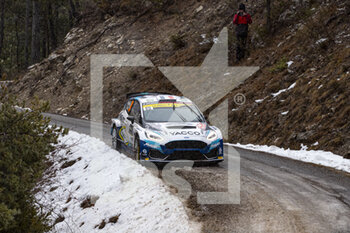 2021-01-22 - 20 Adrien FOURMAUX (FRA), Renaud JAMOUL (BEL), M-SPORT FORD WORLD RALLY TEAM, FORD Fiesta Mk II, Rally2, action during the 2021 WRC World Rally Car Championship, Monte Carlo rally on January 20 to 24, 2021 at Monaco - Photo GrÃ©gory Lenormand / DPPI - 2021 WRC WORLD RALLY CAR CHAMPIONSHIP, MONTE CARLO - FRIDAY - RALLY - MOTORS